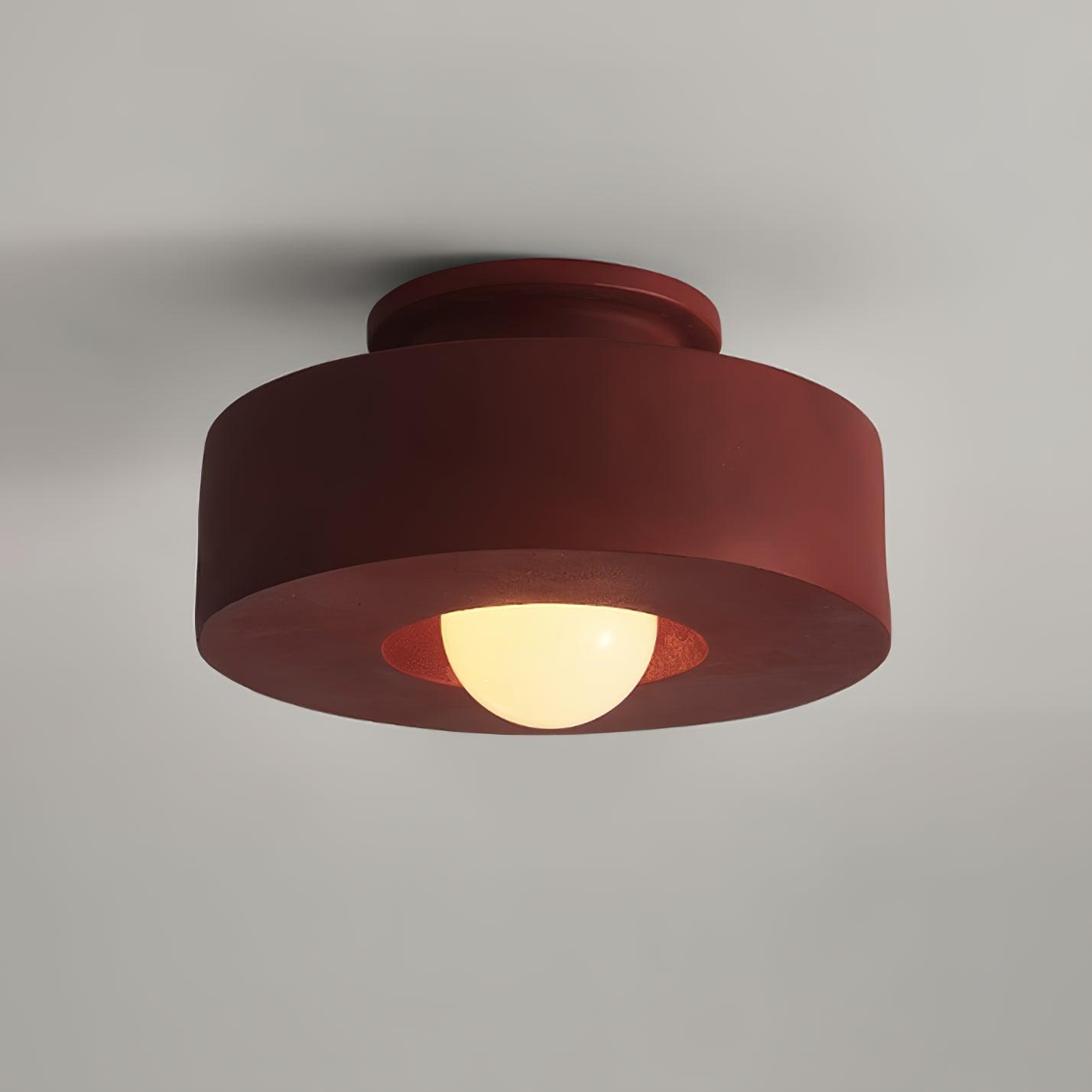 Zorvandra | Architectural Tiered Geometric Resin Ceiling Light