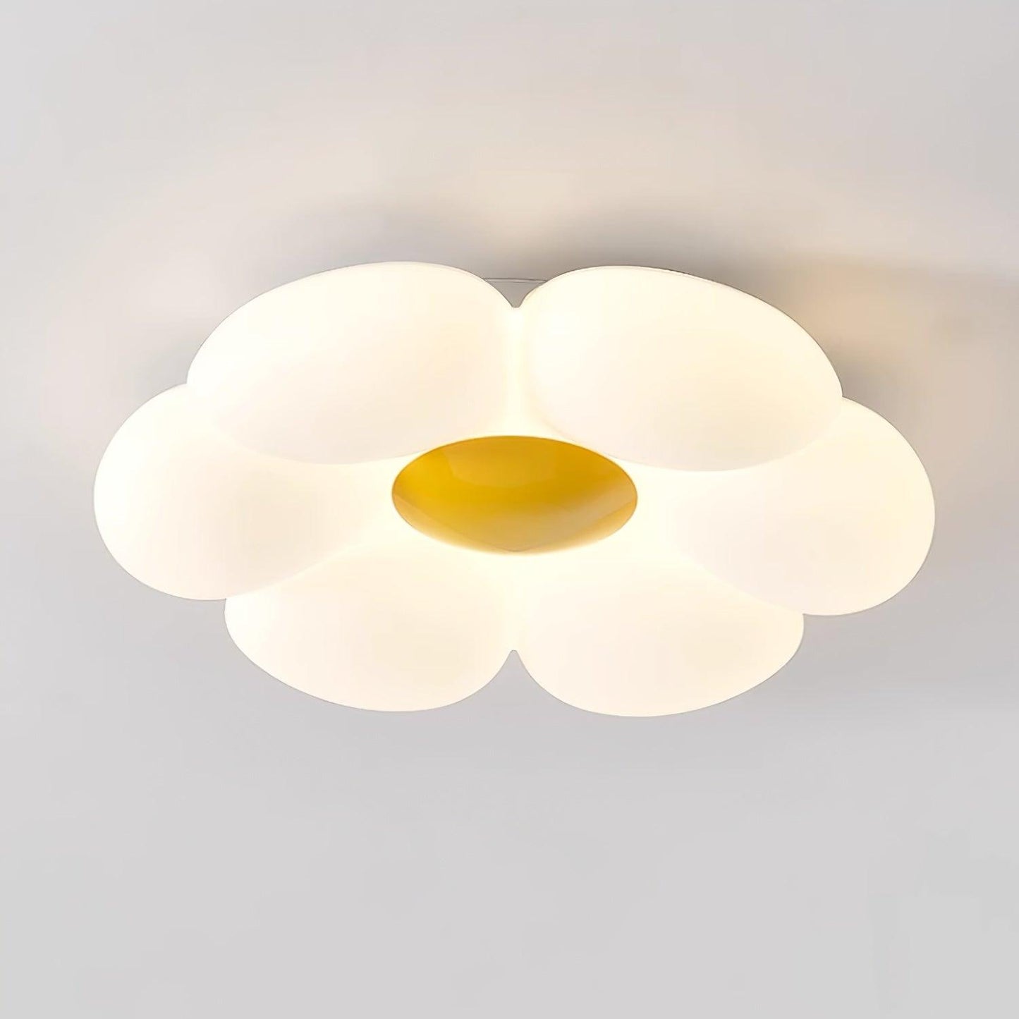 Kaledrin | Floral Silhouette Blooming Flush Mount Ceiling Light