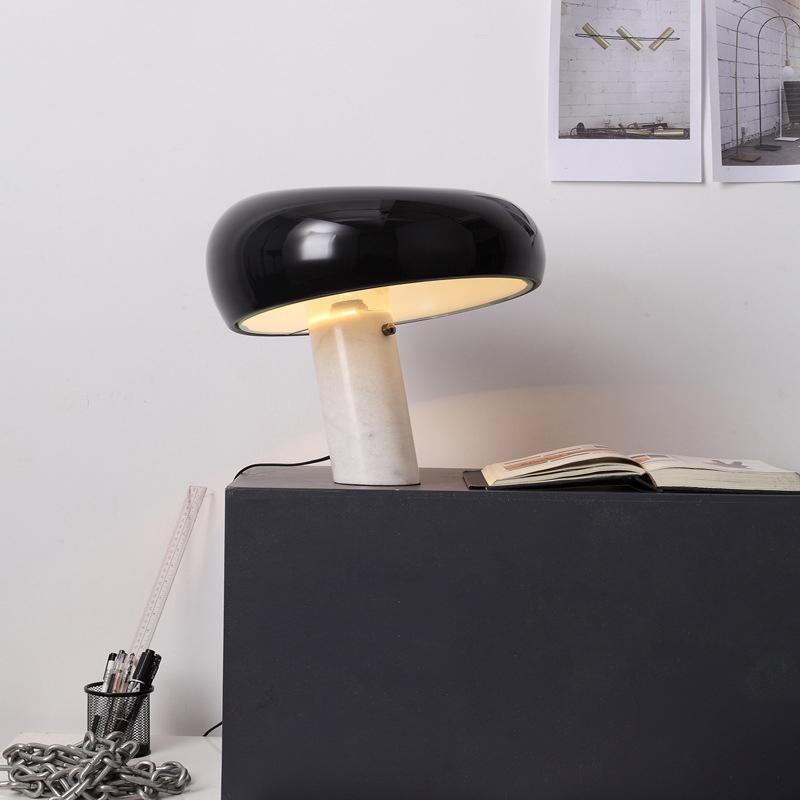 Kendrivol | Domed Silhouette Italian Marble Accent Table Lamp