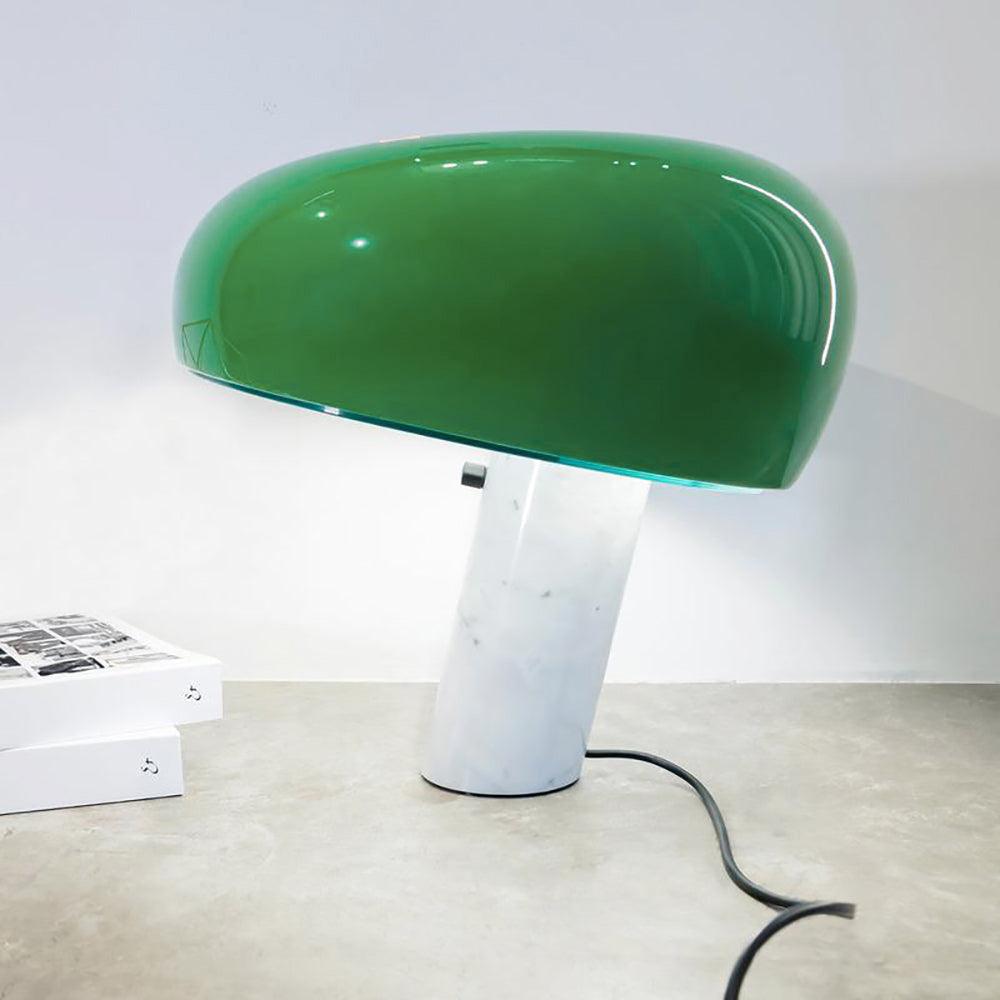 Kendrivol | Domed Silhouette Italian Marble Accent Table Lamp