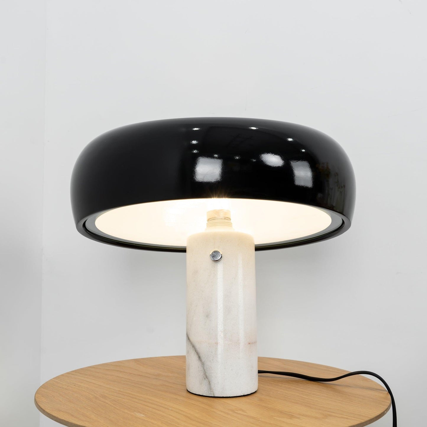 Kendrivol | Domed Silhouette Italian Marble Accent Table Lamp