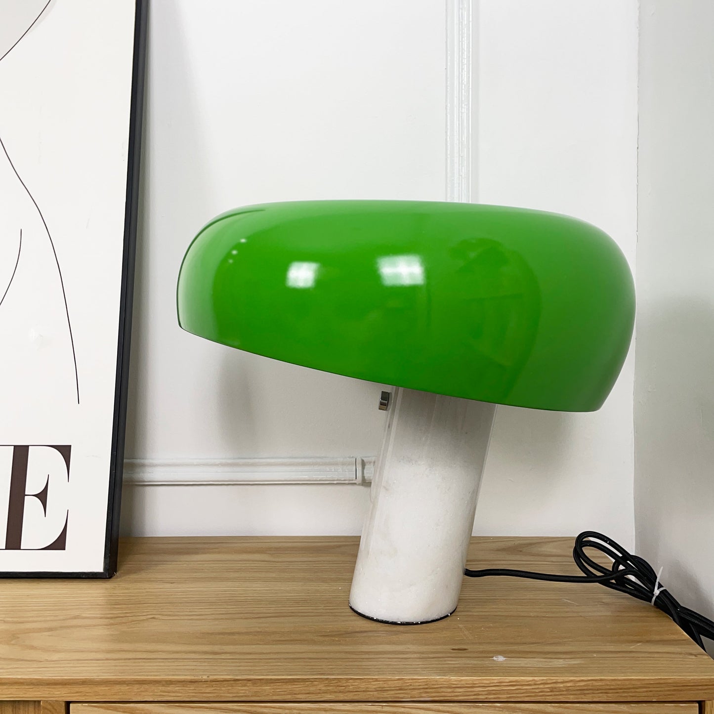 Kendrivol | Domed Silhouette Italian Marble Accent Table Lamp