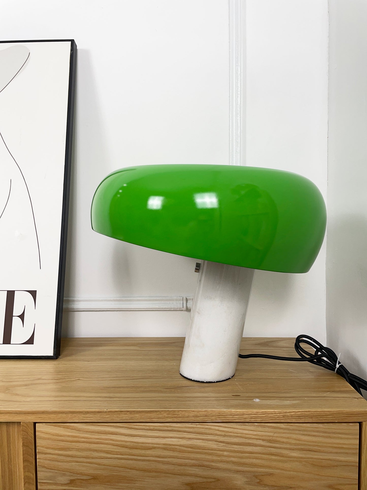 Kendrivol | Domed Silhouette Italian Marble Accent Table Lamp