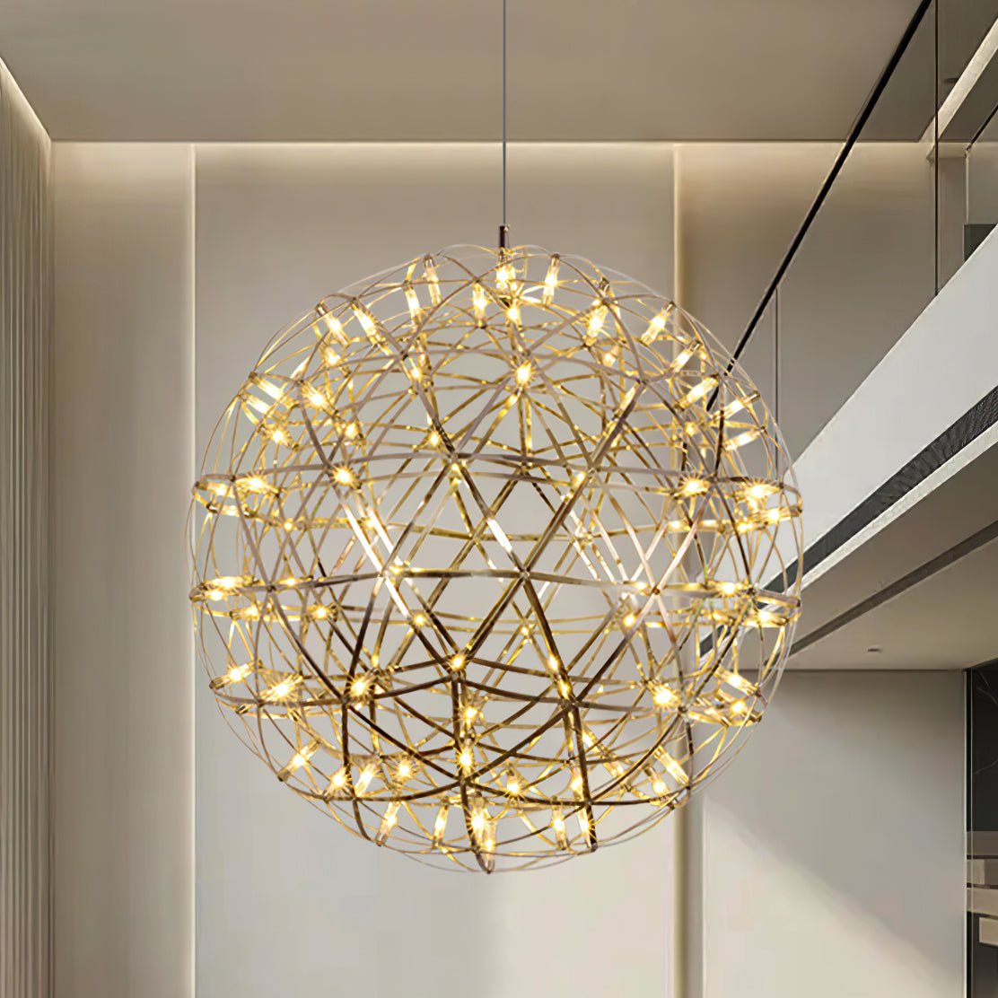 Olysian | Luxury Spherical Starburst Pendant Light