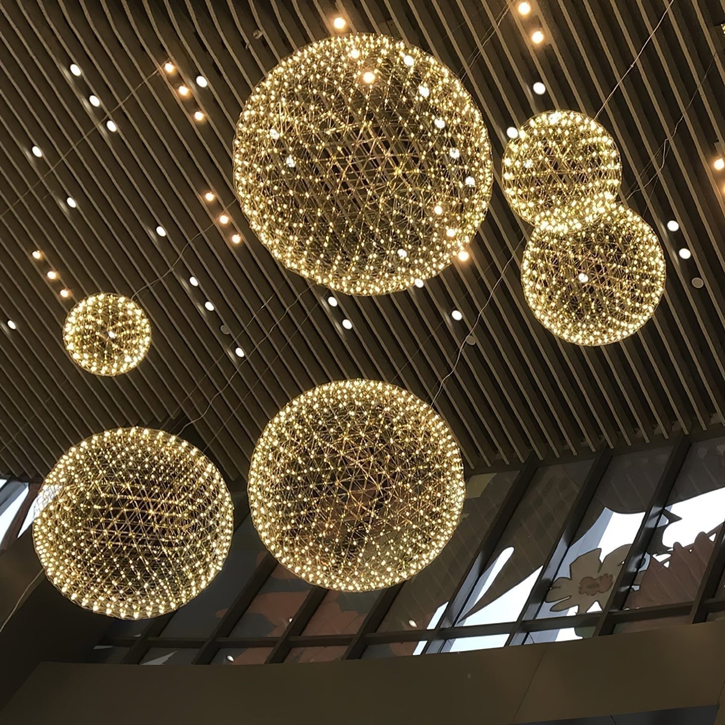 Olysian | Luxury Spherical Starburst Pendant Light