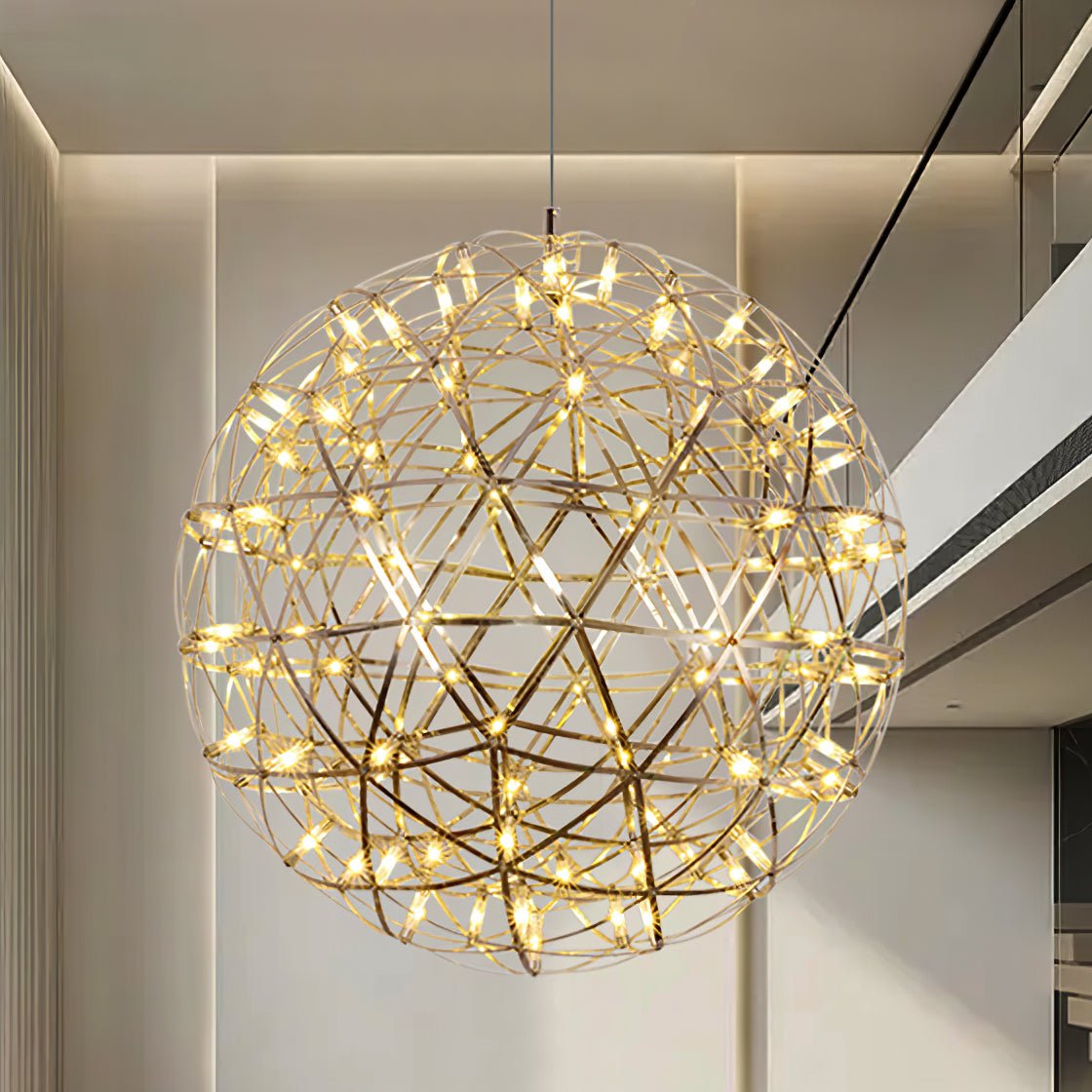 Olysian | Luxury Spherical Starburst Pendant Light