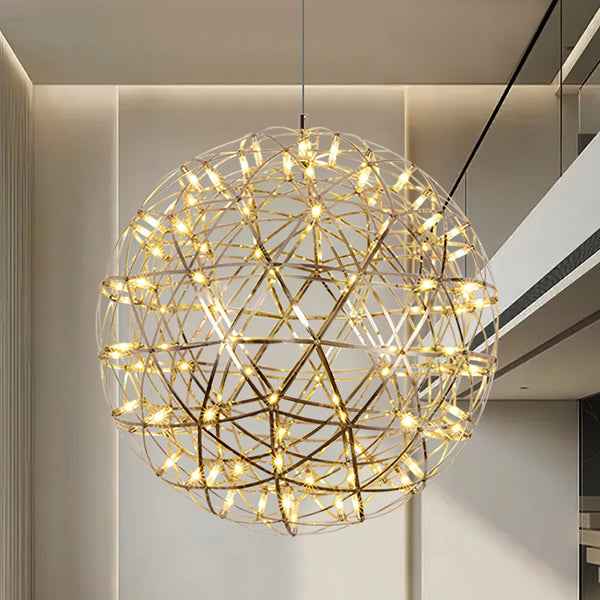 Olysian | Luxury Spherical Starburst Pendant Light
