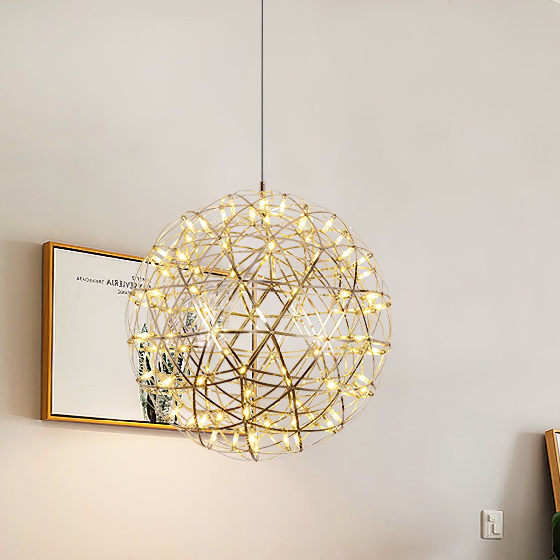Olysian | Luxury Spherical Starburst Pendant Light