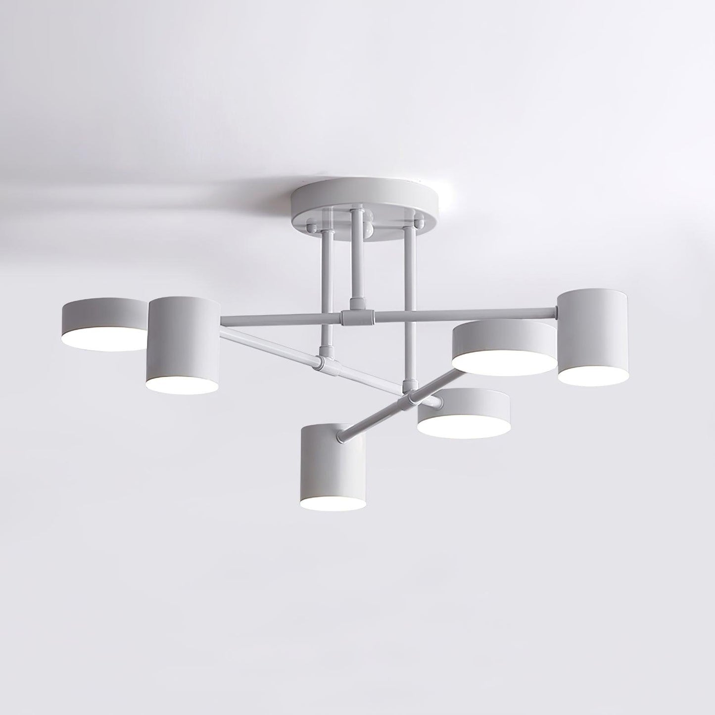 Lyrixen | Minimalist Acrylic Geometric Sputnik Ceiling Light
