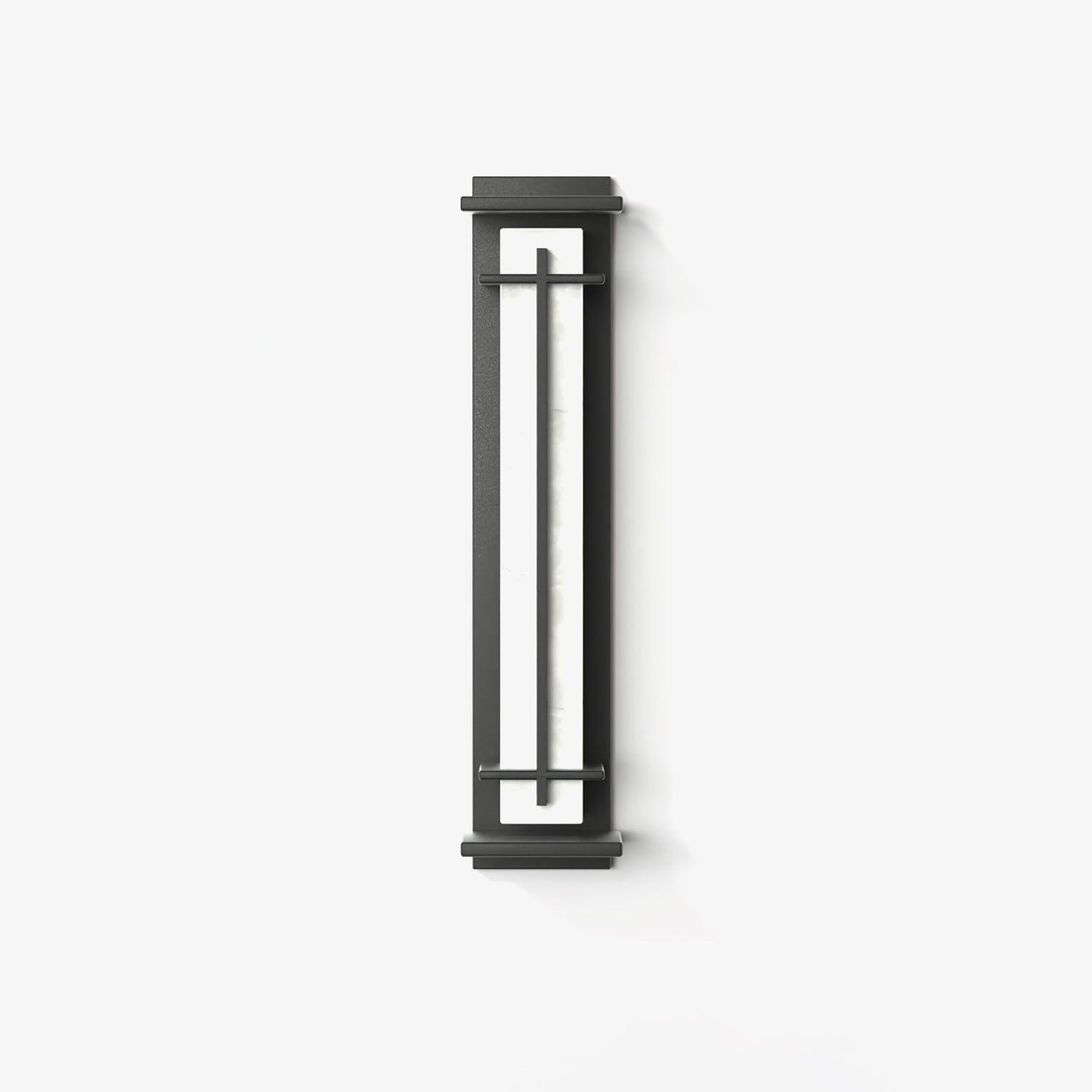Rayen | Modern Square Alabaster Waterproof Outdoor Wall Light