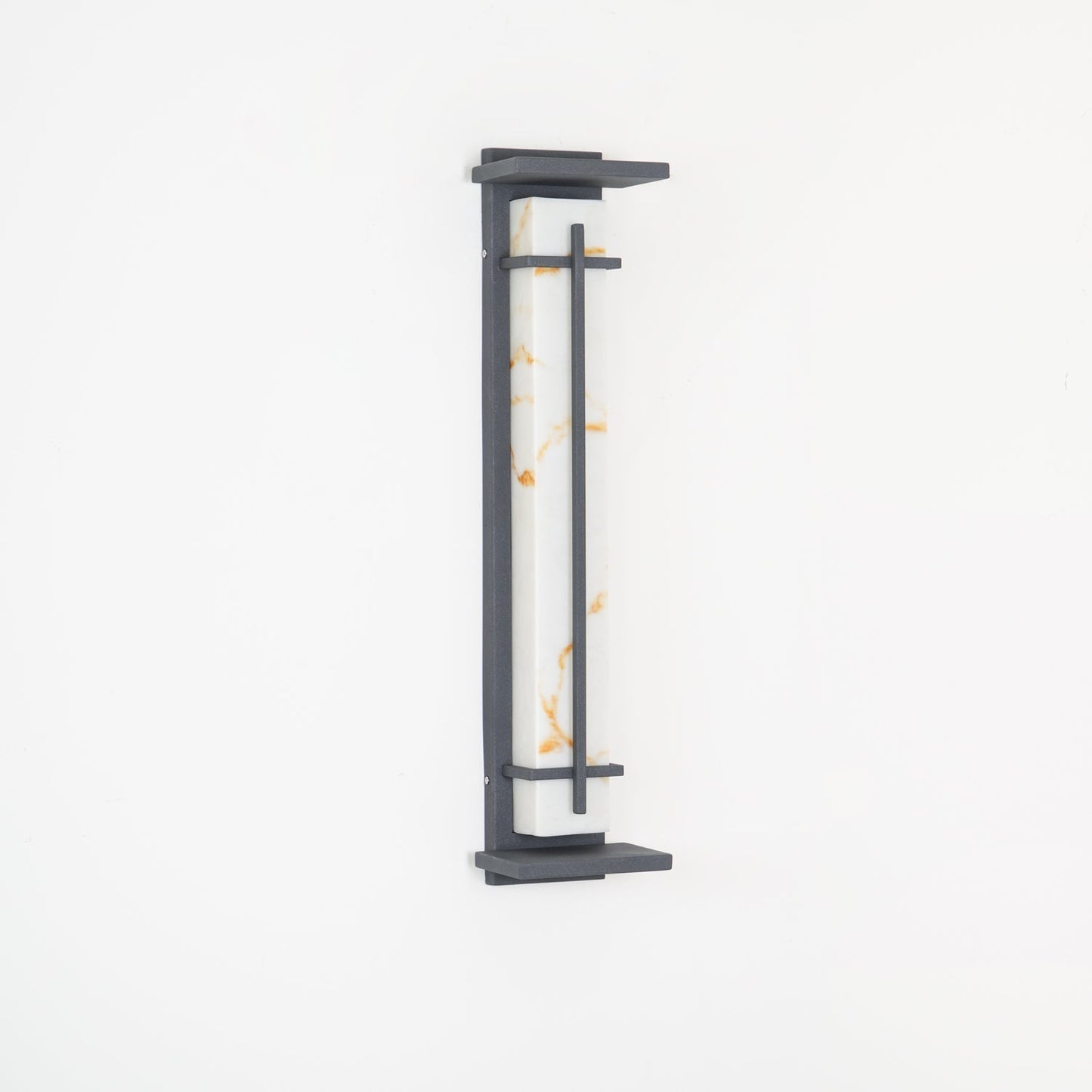 Rayen | Modern Square Alabaster Waterproof Outdoor Wall Light
