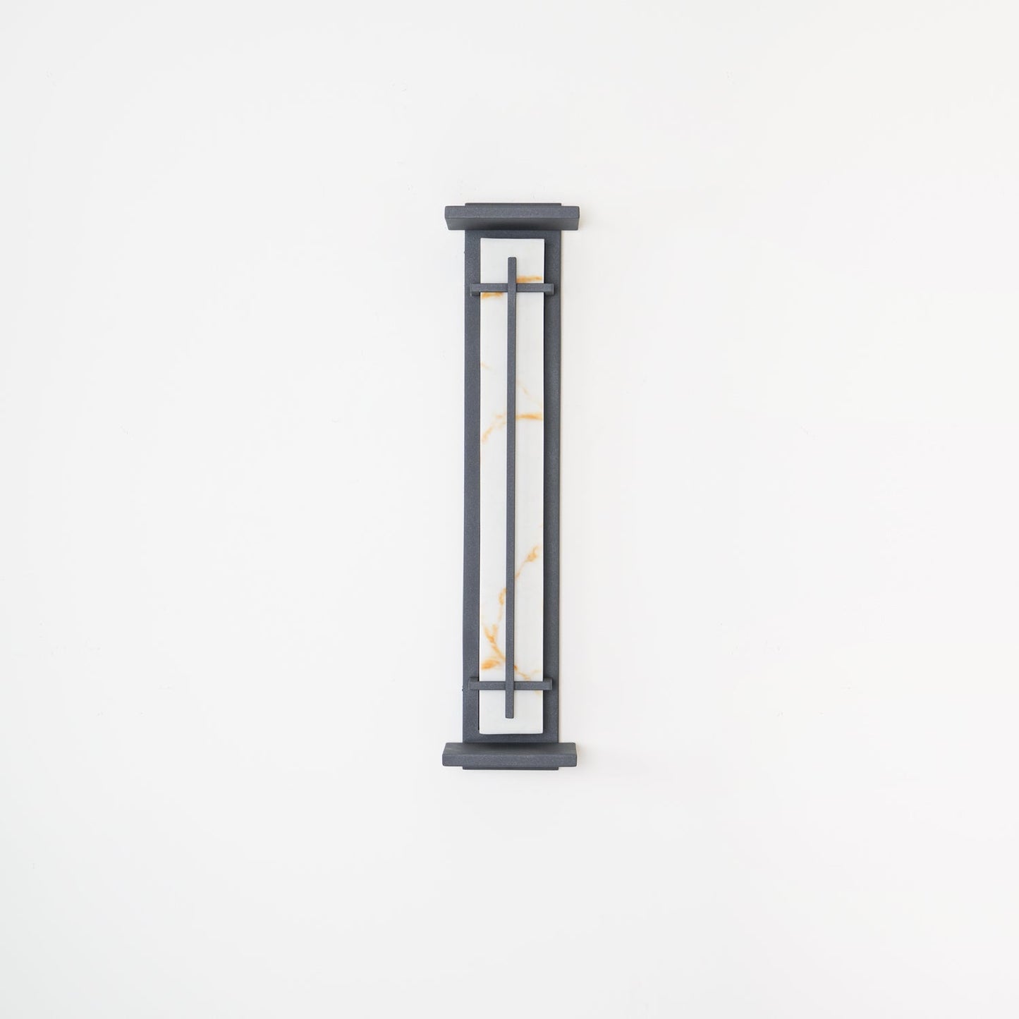 Rayen | Modern Square Alabaster Waterproof Outdoor Wall Light