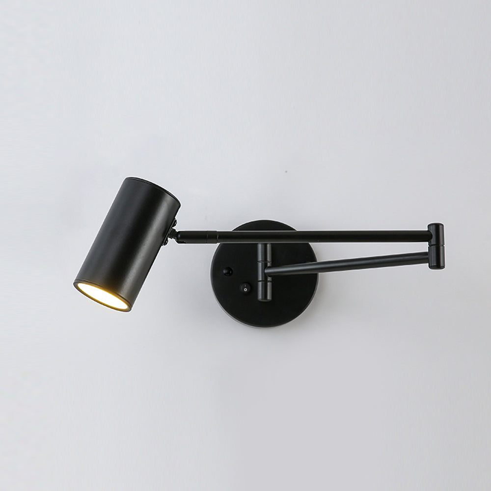 Mondorim | Linear Minimalist Geometric Adjustable Swing Arm Wall Light