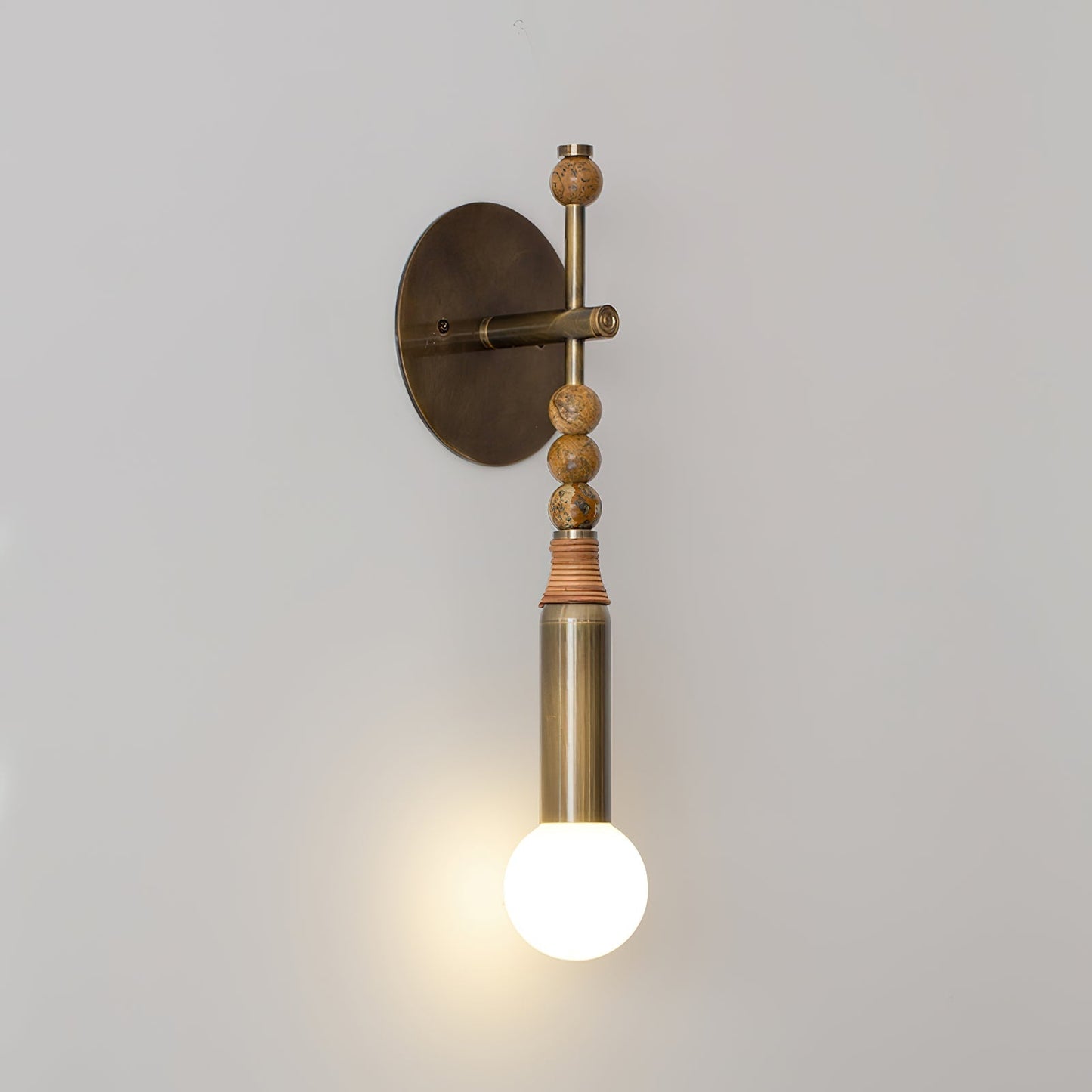 Mirathen | Sculptural Pierced Marble Sconce Wall Light