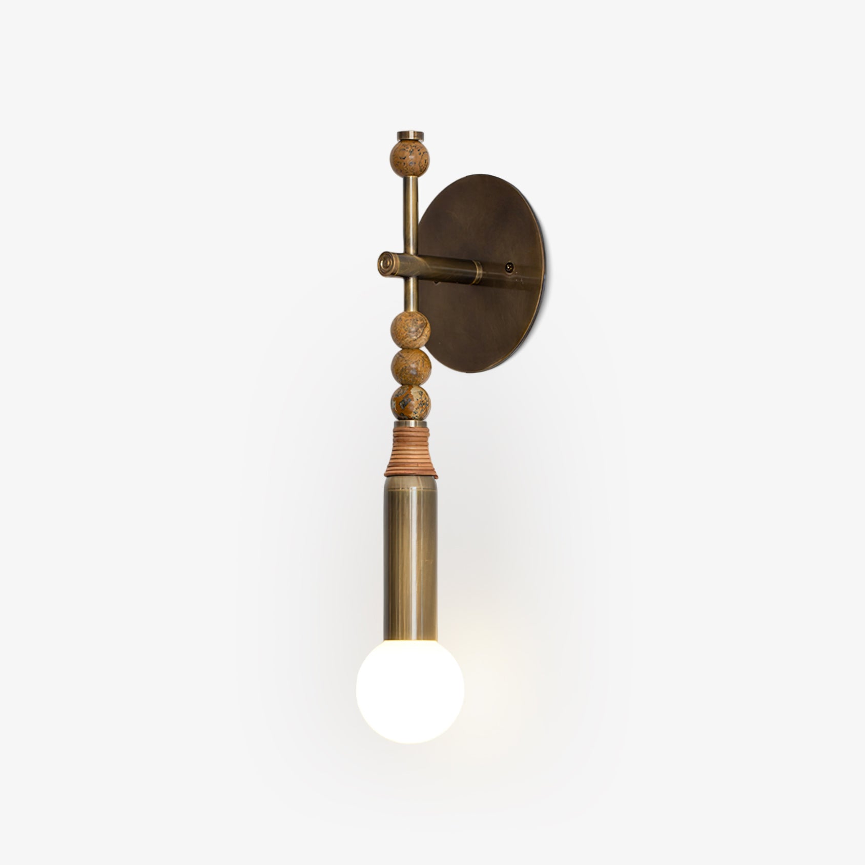 Mirathen | Sculptural Pierced Marble Sconce Wall Light