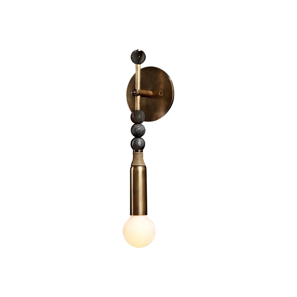 Mirathen | Sculptural Pierced Marble Sconce Wall Light
