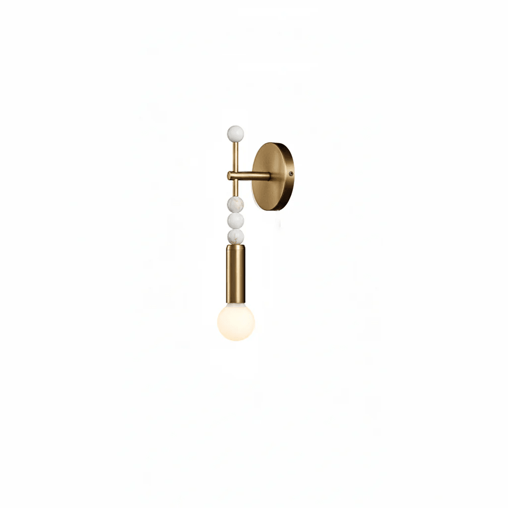 Mirathen | Sculptural Pierced Marble Sconce Wall Light