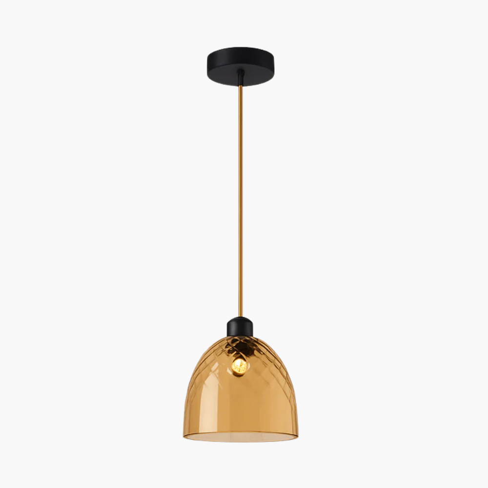 Vaelisore | Water Ripple Textured Glass Pendant Light
