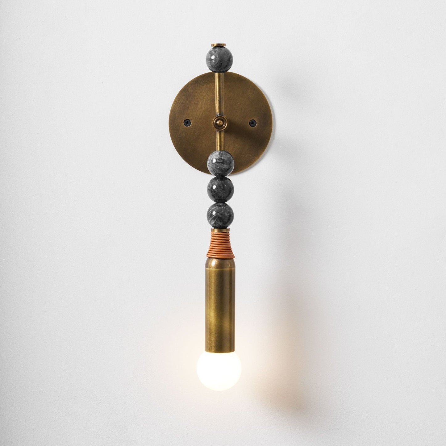 Mirathen | Sculptural Pierced Marble Sconce Wall Light