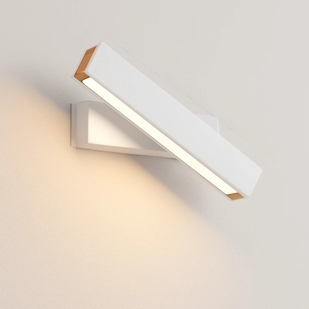 Veldromi | Scandi Cylindrical Swivel Timber Reading Wall Light