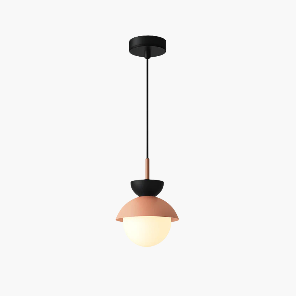 Velsatori | Nordic Circular Frosted Globe Pendant Light