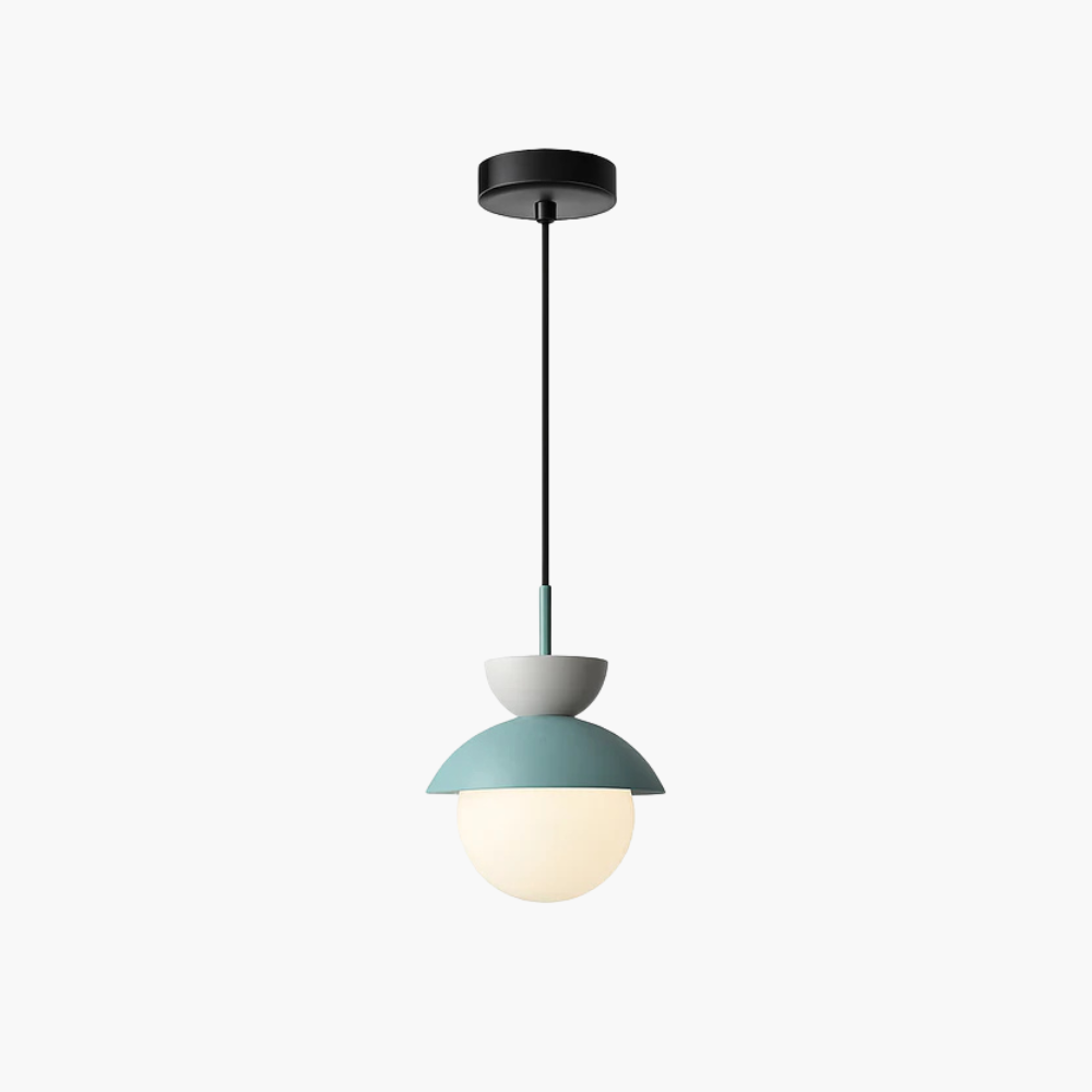 Velsatori | Nordic Circular Frosted Globe Pendant Light