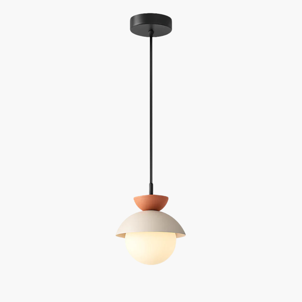 Velsatori | Nordic Circular Frosted Globe Pendant Light