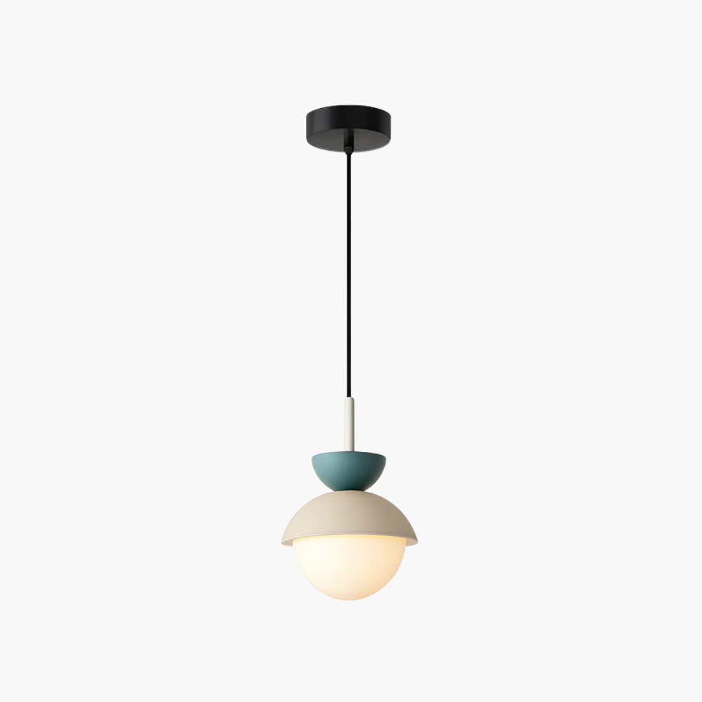Velsatori | Nordic Circular Frosted Globe Pendant Light