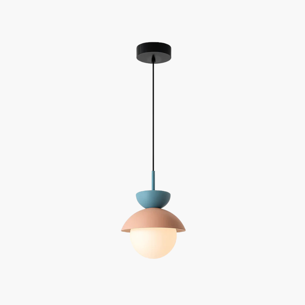 Velsatori | Nordic Circular Frosted Globe Pendant Light
