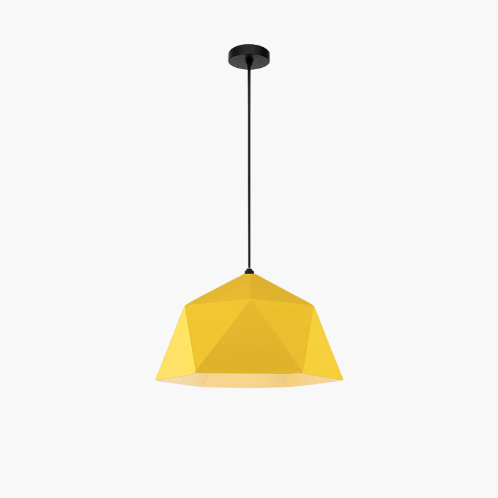 Verovei | Modern Geometric Diamond Cage Metal Pendant Light