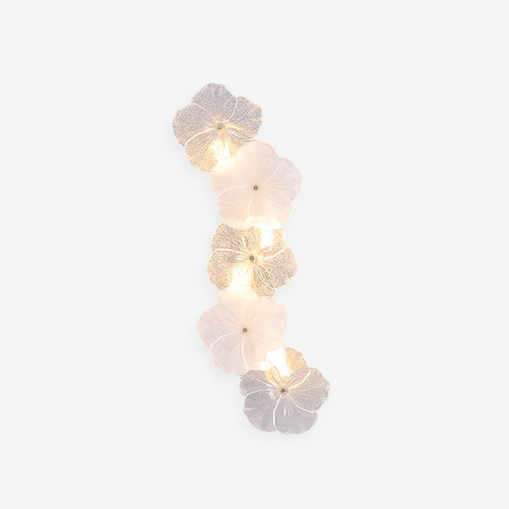 Erislys | Botanical Bloom Sculptural Glass Petal Wall Light