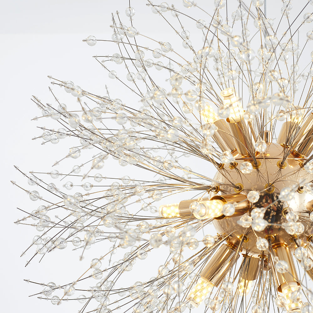 Aethelis | Starburst Firework Dandelion Pendant and Ceiling Light