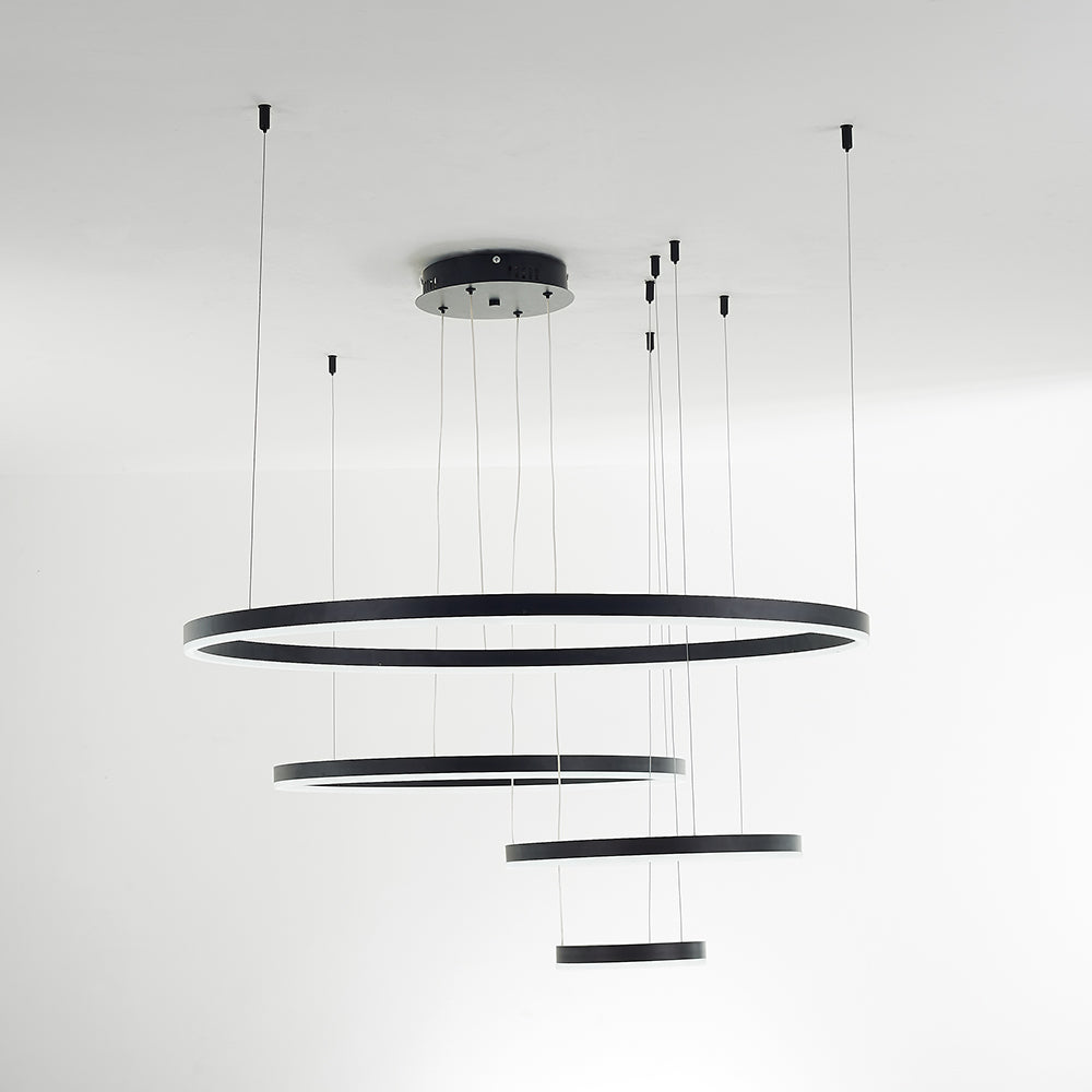 Zora | Modern Multi Ring Pendant Light