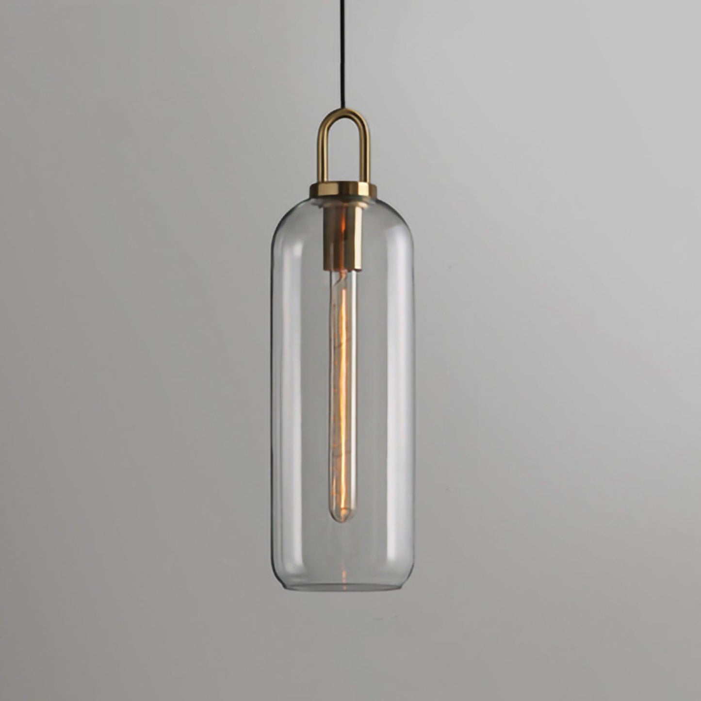 Kyntara | Contemporary Asymmetric Elliptical Glass Pendant Light
