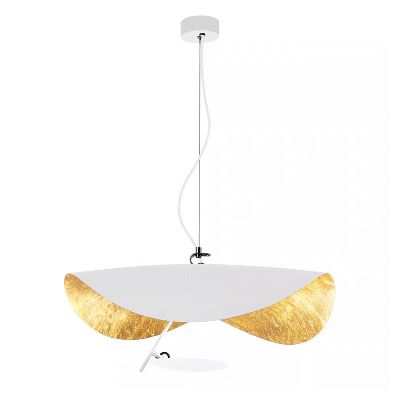 Elnari | Sculpted Leaf Silhouette Modern Pendant Ceiling Light