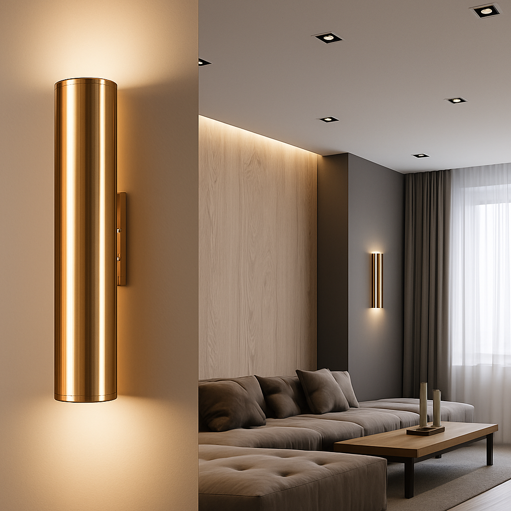 Virello | Minimalist Cylindrical Tube Wall Light Fixture