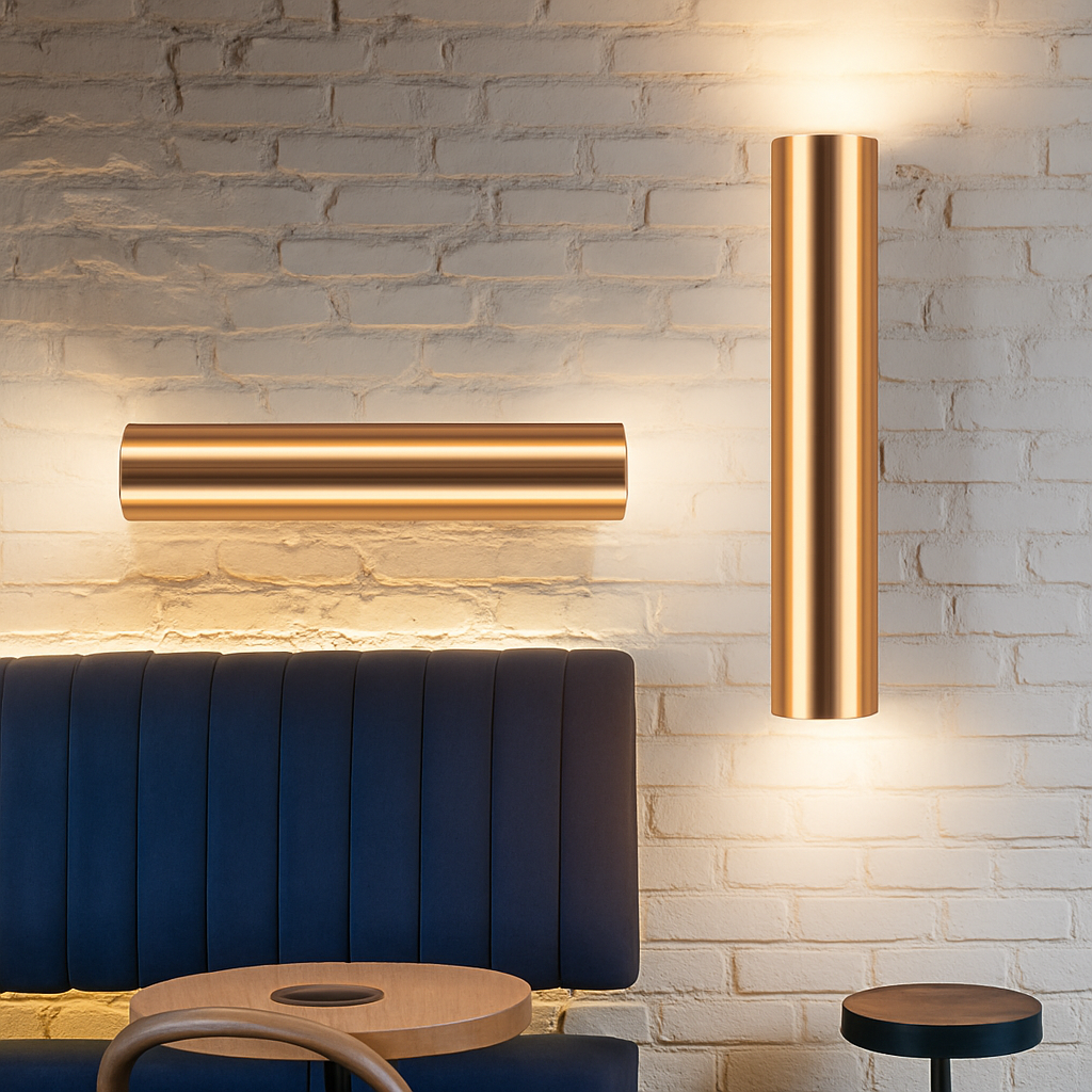 Virello | Minimalist Cylindrical Tube Wall Light Fixture
