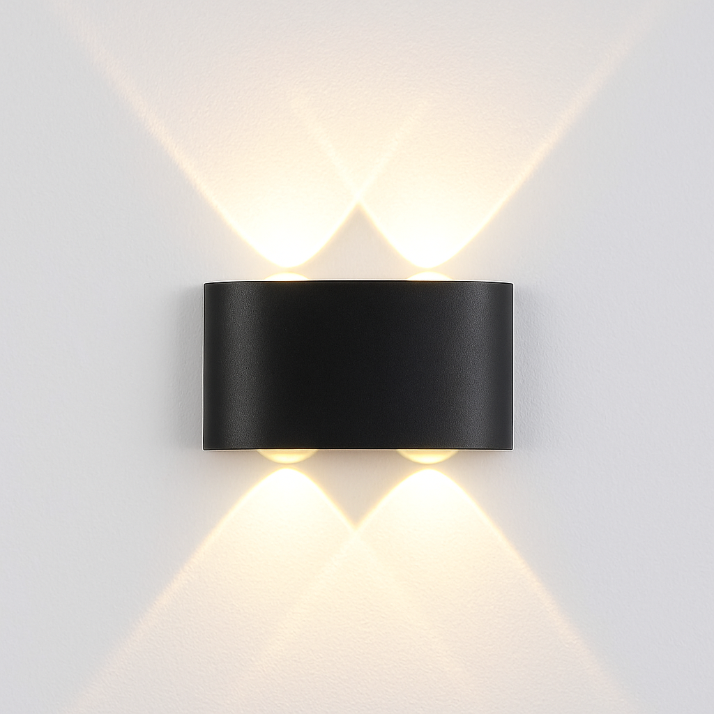 Velendra | Minimalist Metal Geometric Wall Light Fixture