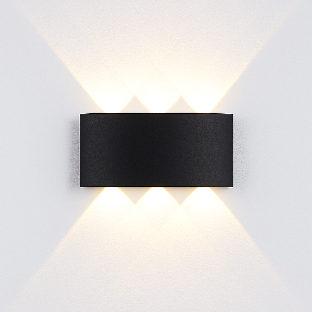Velendra | Minimalist Metal Geometric Wall Light Fixture