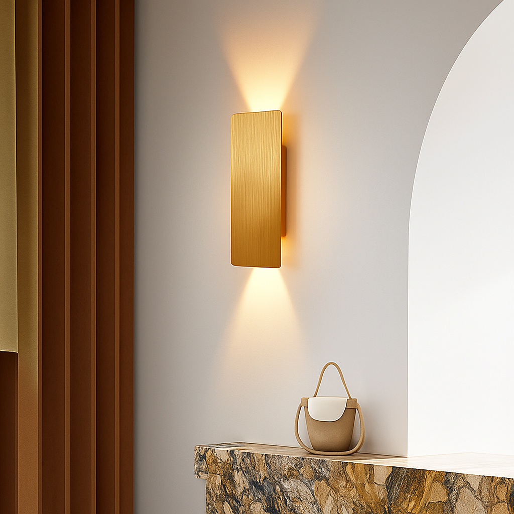 Veltryn | Modern Minimalist Aluminum Up Down Indoor Wall Light