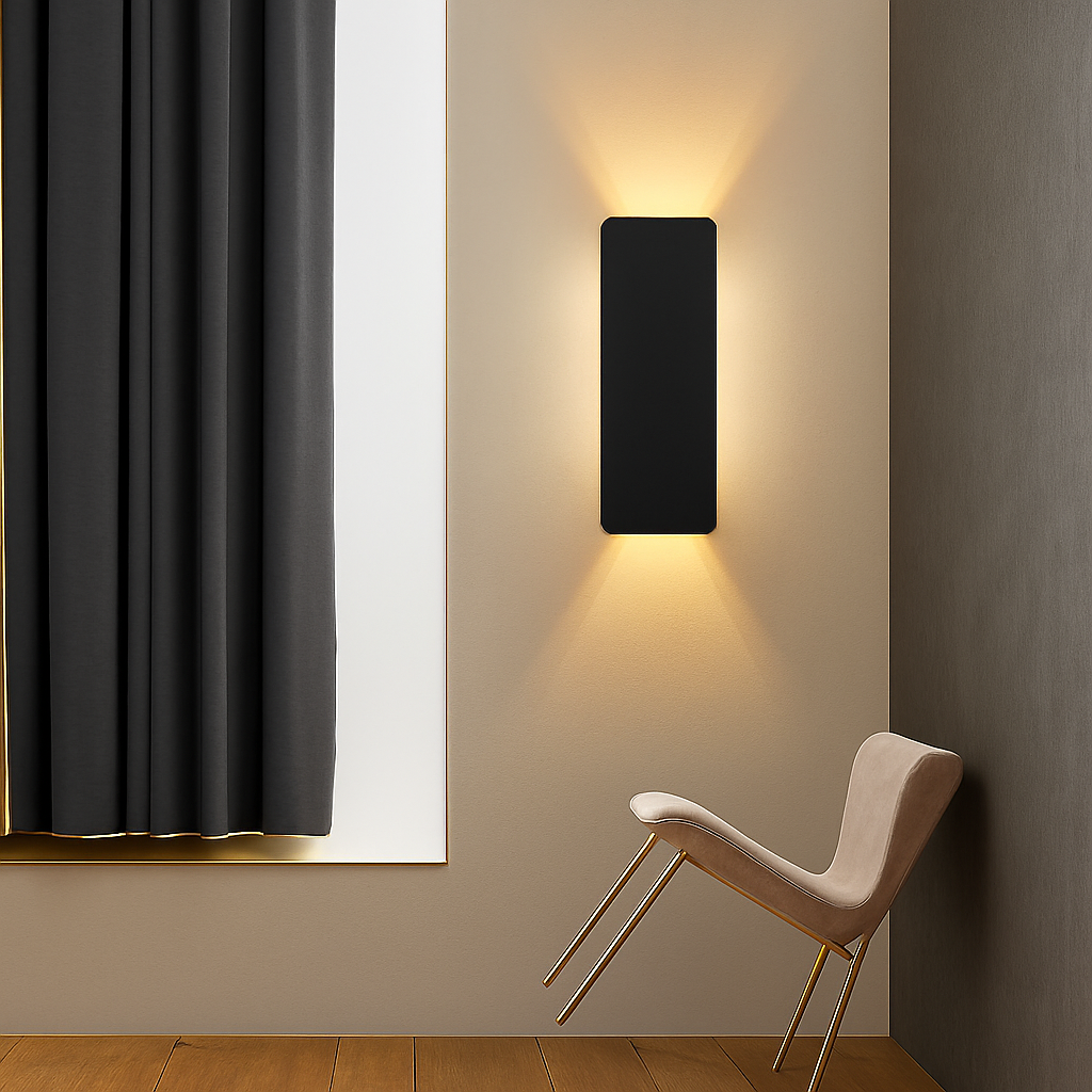 Veltryn | Modern Minimalist Aluminum Up Down Indoor Wall Light