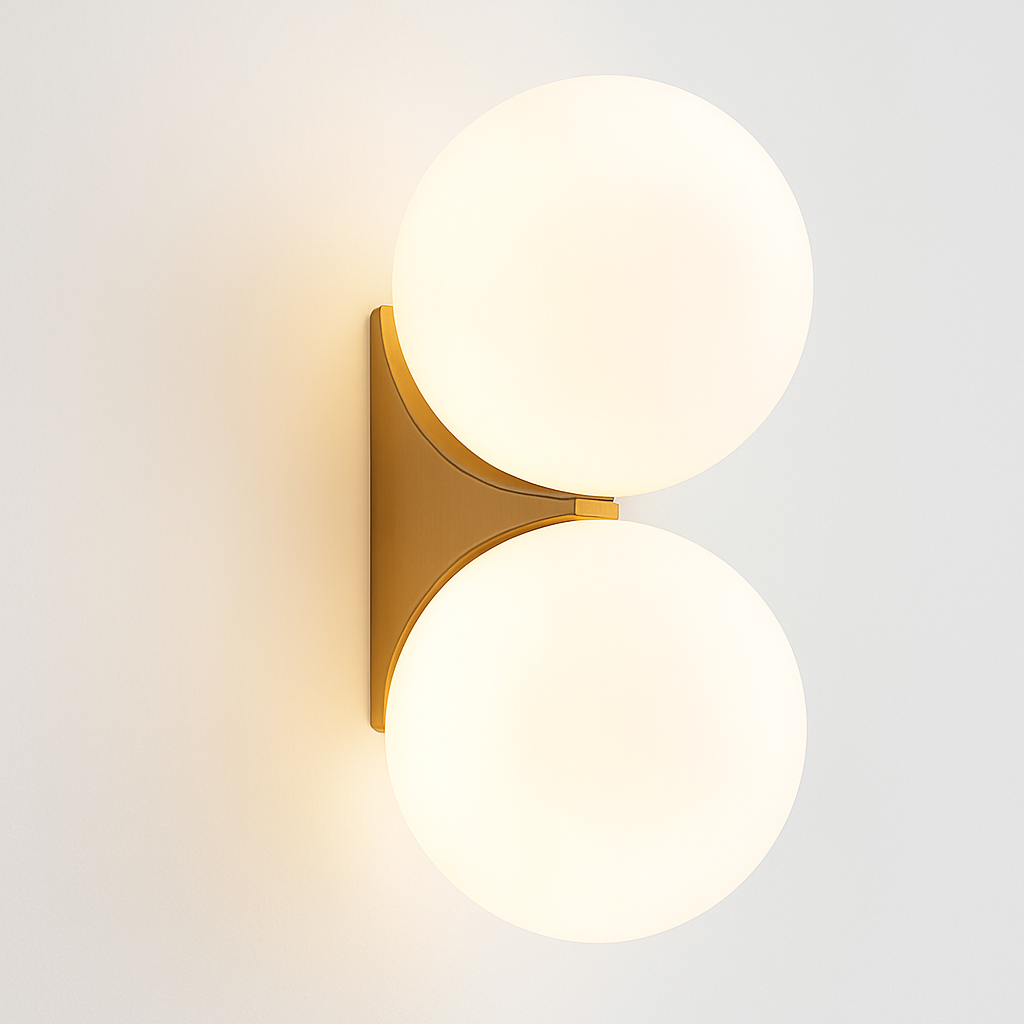 Krythium | Architectural Clear Globe Artistic Wall Light
