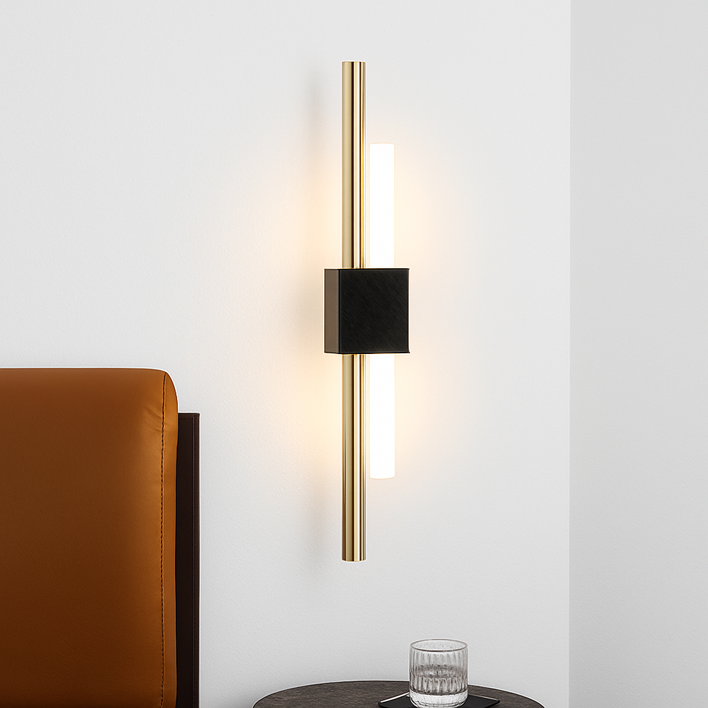 Zyrmion | Slim Vertical Modern Metal Bar Decorative Wall Light
