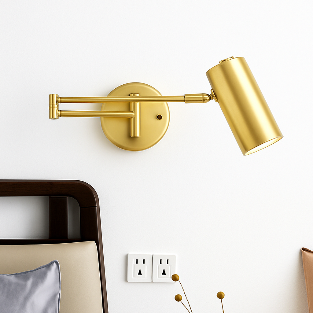 Vandorim | Sleek Architectural Pivot Rotatable Wall Light