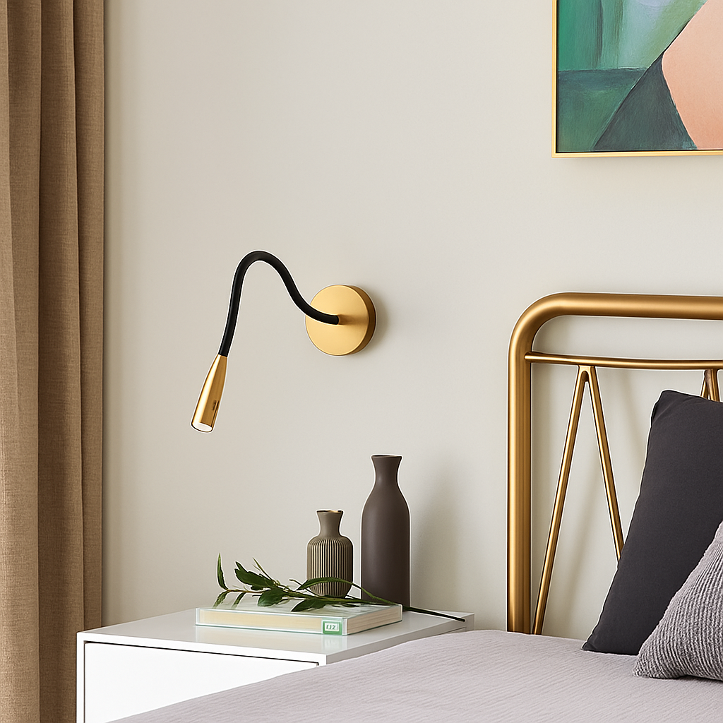 Velvoryn | Minimalist Adjustable Rod Modern Wall Sconce Light