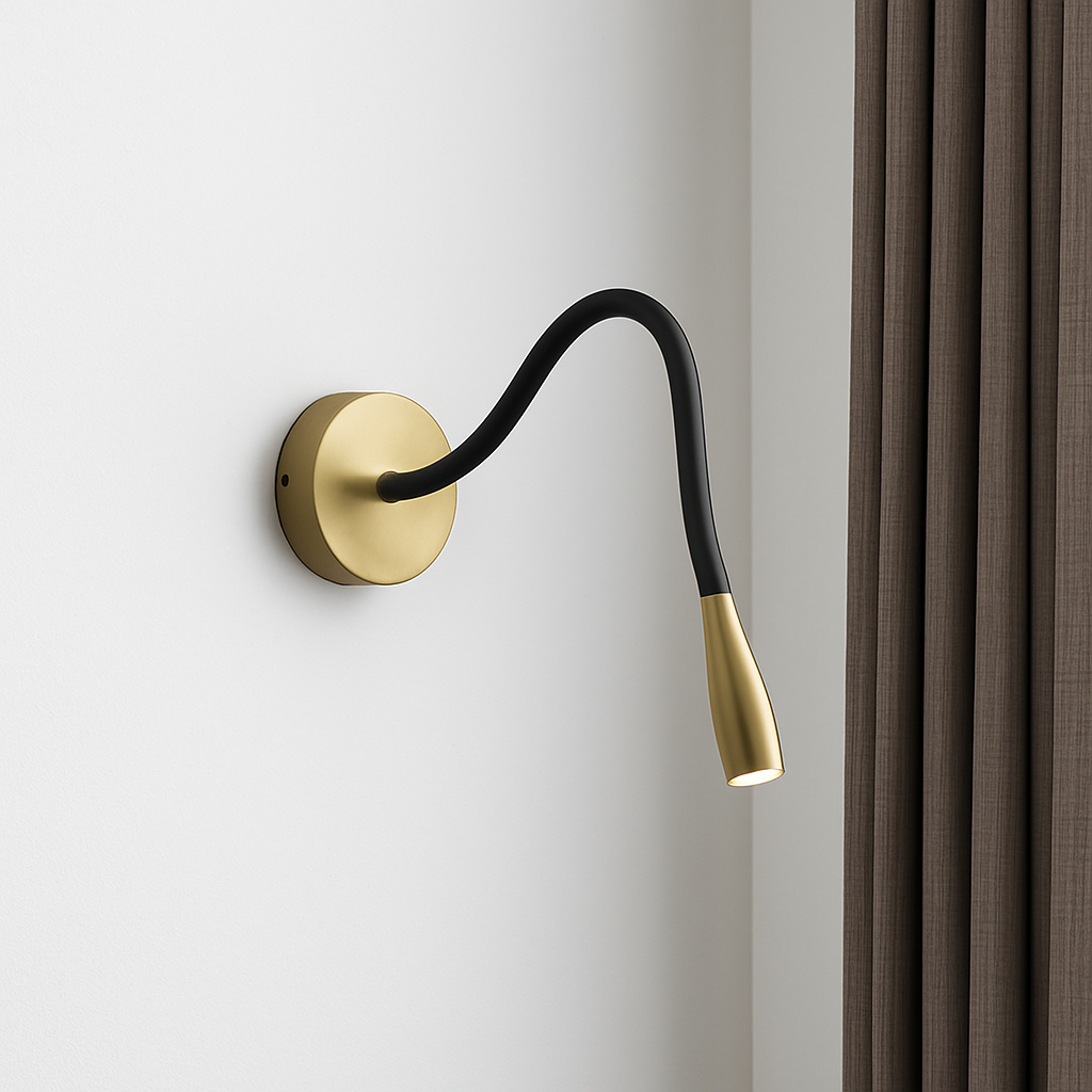 Velvoryn | Minimalist Adjustable Rod Modern Wall Sconce Light