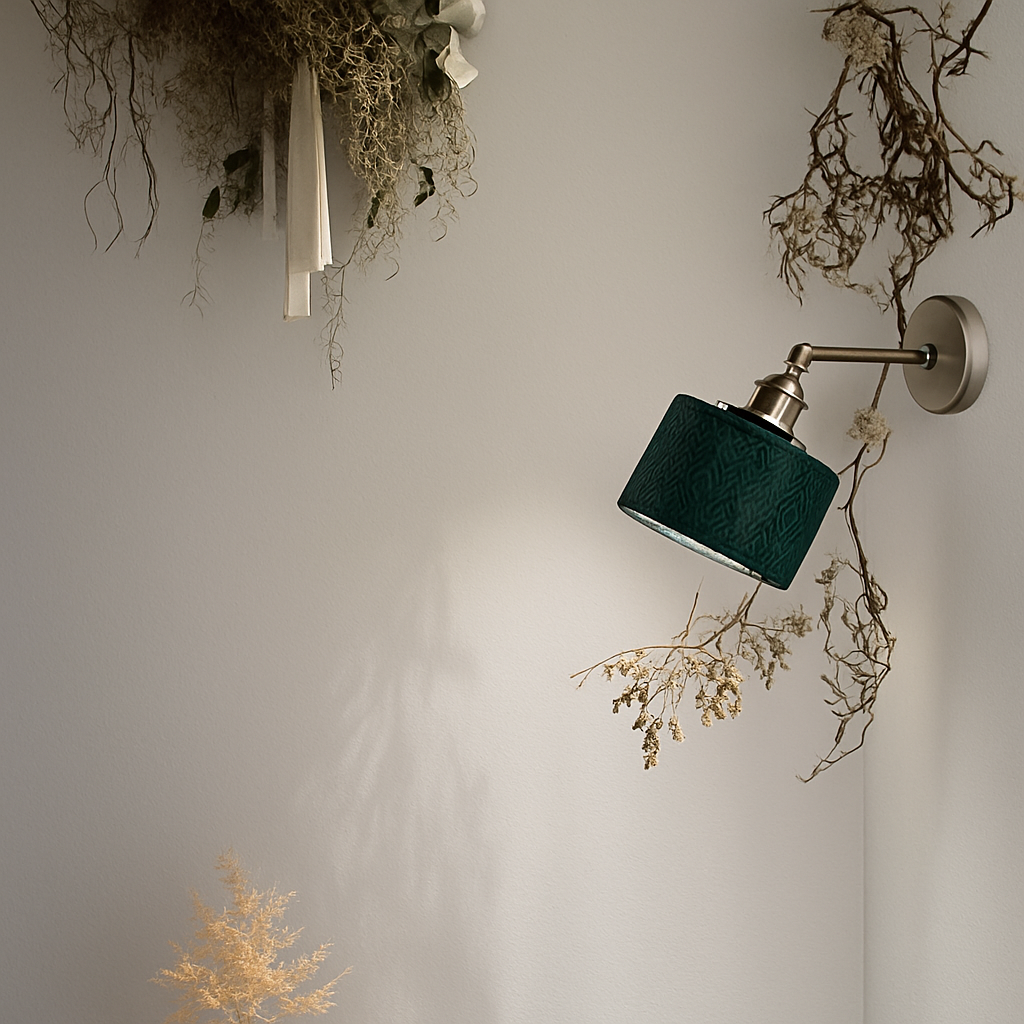 Zyphorin | Nordic Retro Glass Shade Modern Wall Light
