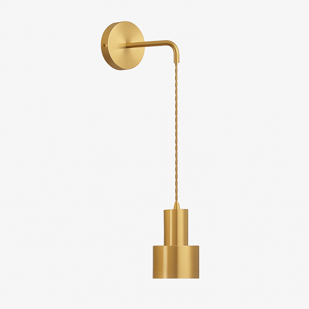 Lumorex | Modern Pendant Style Metal Wall Sconce Light