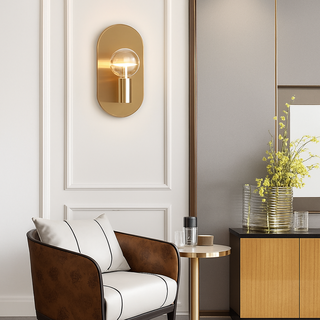 Kaelithor | Sleek Tubular Form Accent Mounted Vanity Wall Light