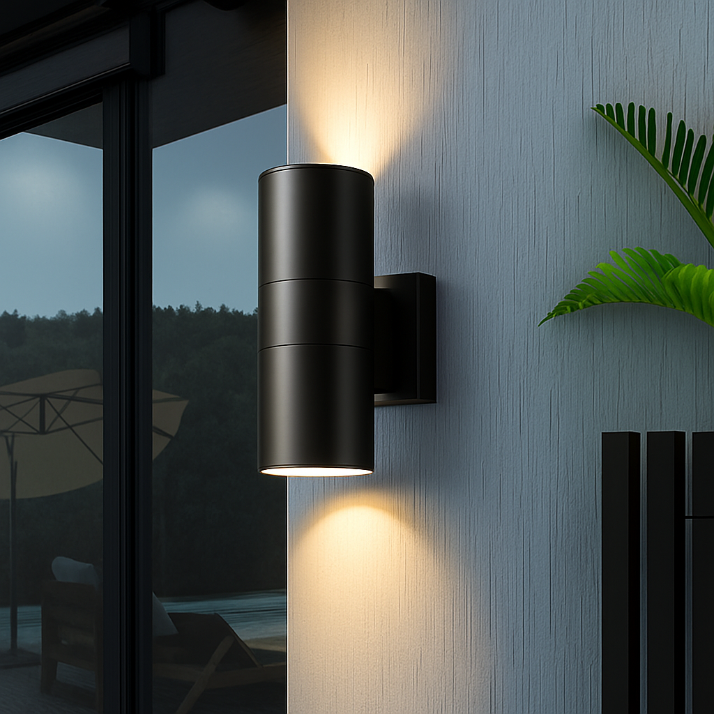Zandorim | Minimalist Linear Column Up Down Outdoor Wall Light
